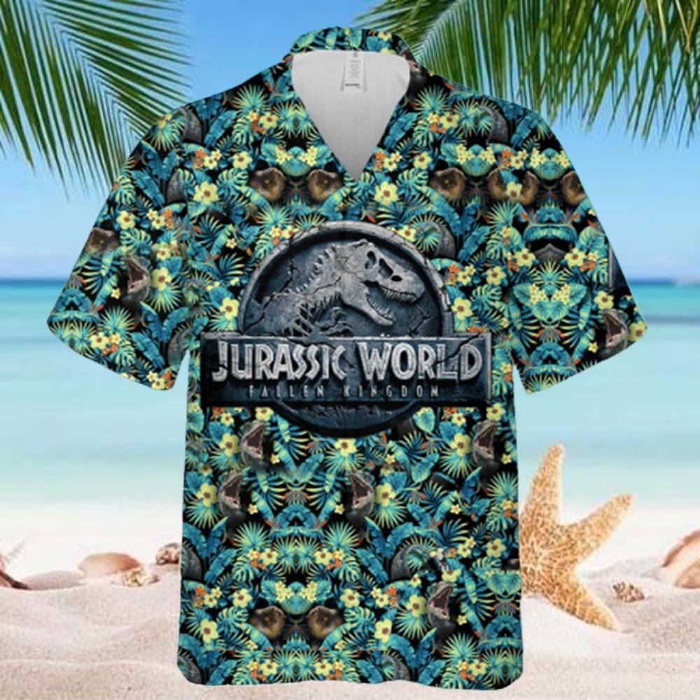 Jurassic World Fallen Kingdom Jurassic Park Hawaiian Shirt