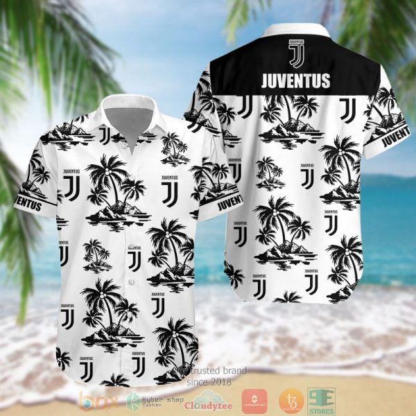 Juventus Fc Coconut Island Hawaiian Shirt