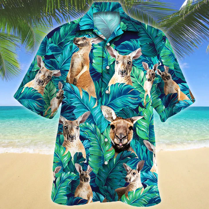 Kangaroo Lovers Gift Trendy Hawaiian Shirt, Animal Trendy Hawaiian Shirt Men, Women, Gift For Kangaroo Lovers Kangaroo Lovers Gift Trendy Hawaiian Shirt, Animal Trendy Hawaiian Shirt Men, Women, Gift For Kangaroo Lovers