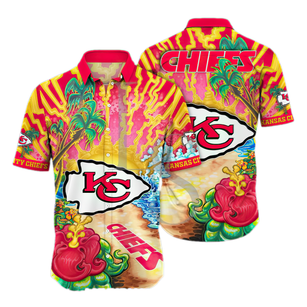 Kansas City Chiefs Aloha Island Unisex Hawaiian Shirt