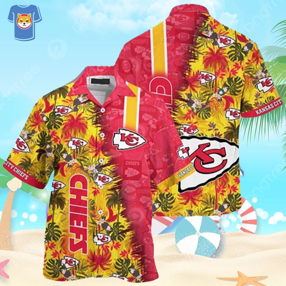 Kansas City Chiefs Hawaiian Shirt Beach Gift For Friend