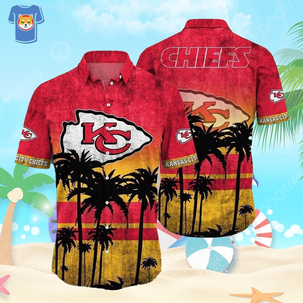 Kansas City Chiefs Hawaiian Shirt Beach Vacation Gift