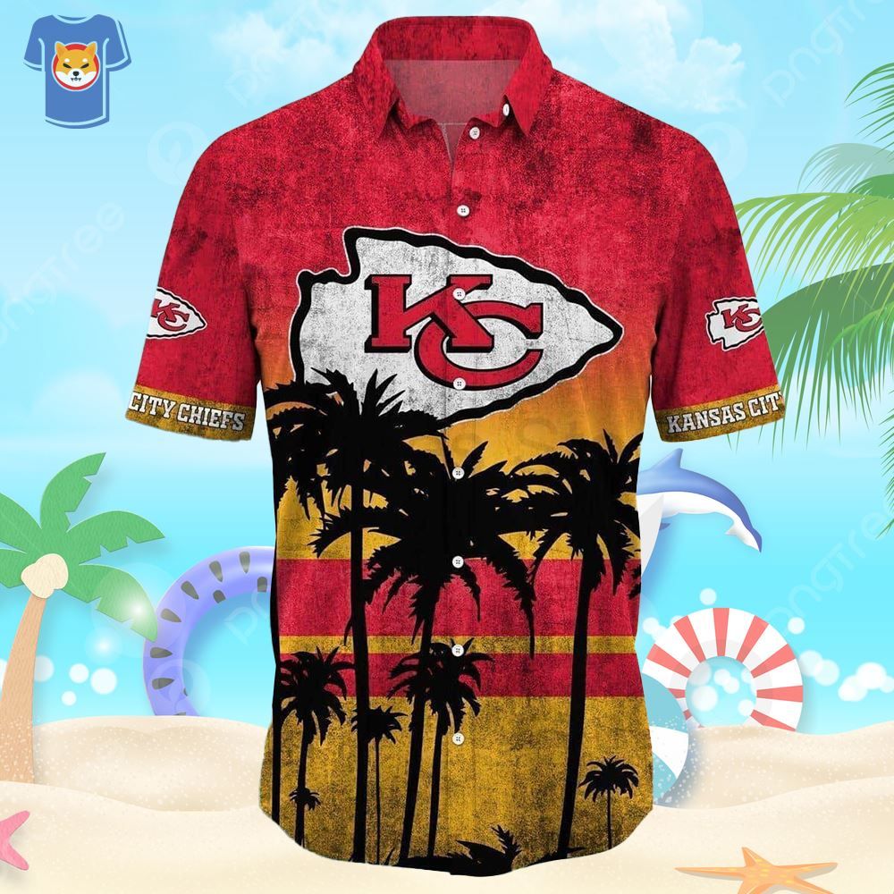 Kansas City Chiefs Hawaiian Shirt Beach Vacation Gift