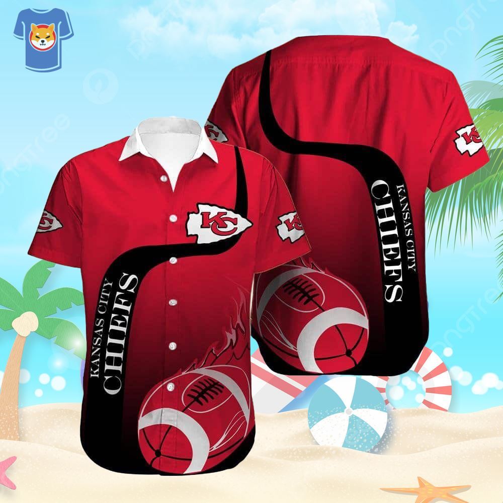 Kansas City Chiefs Hawaiian Shirt Football Gift For Boyfriend