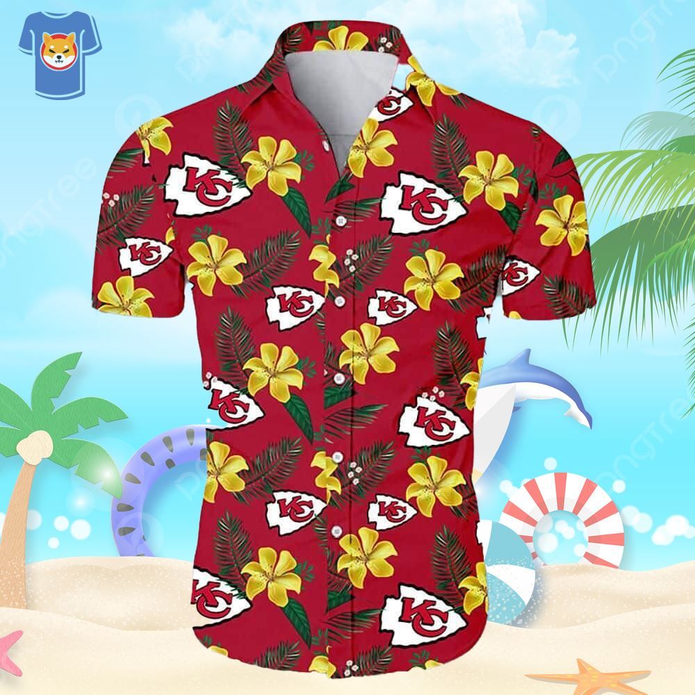 Kansas City Chiefs Hawaiian Shirt Gift For Beach Lovers