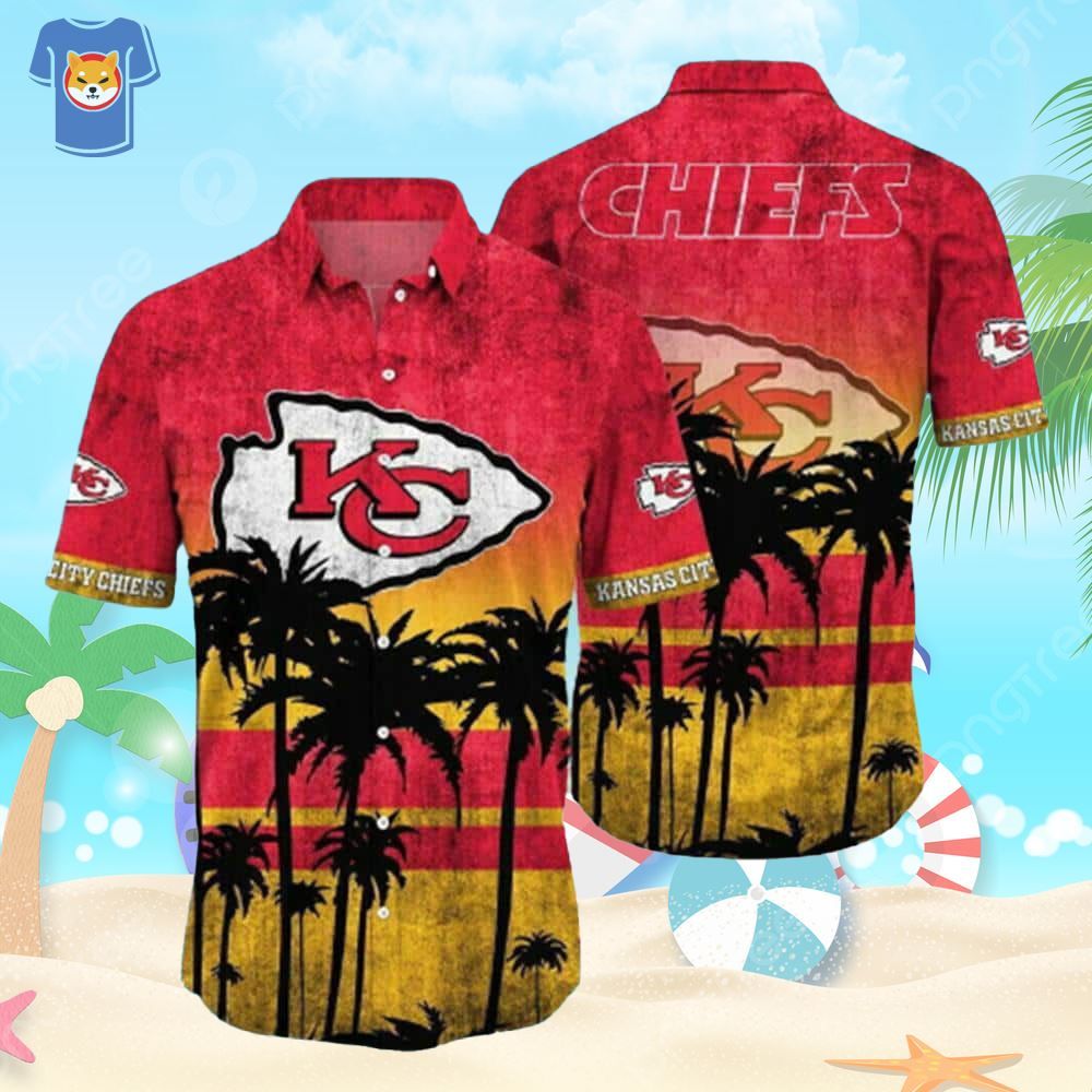 Kansas City Chiefs Hawaiian Shirt Gift For Beach Vacation
