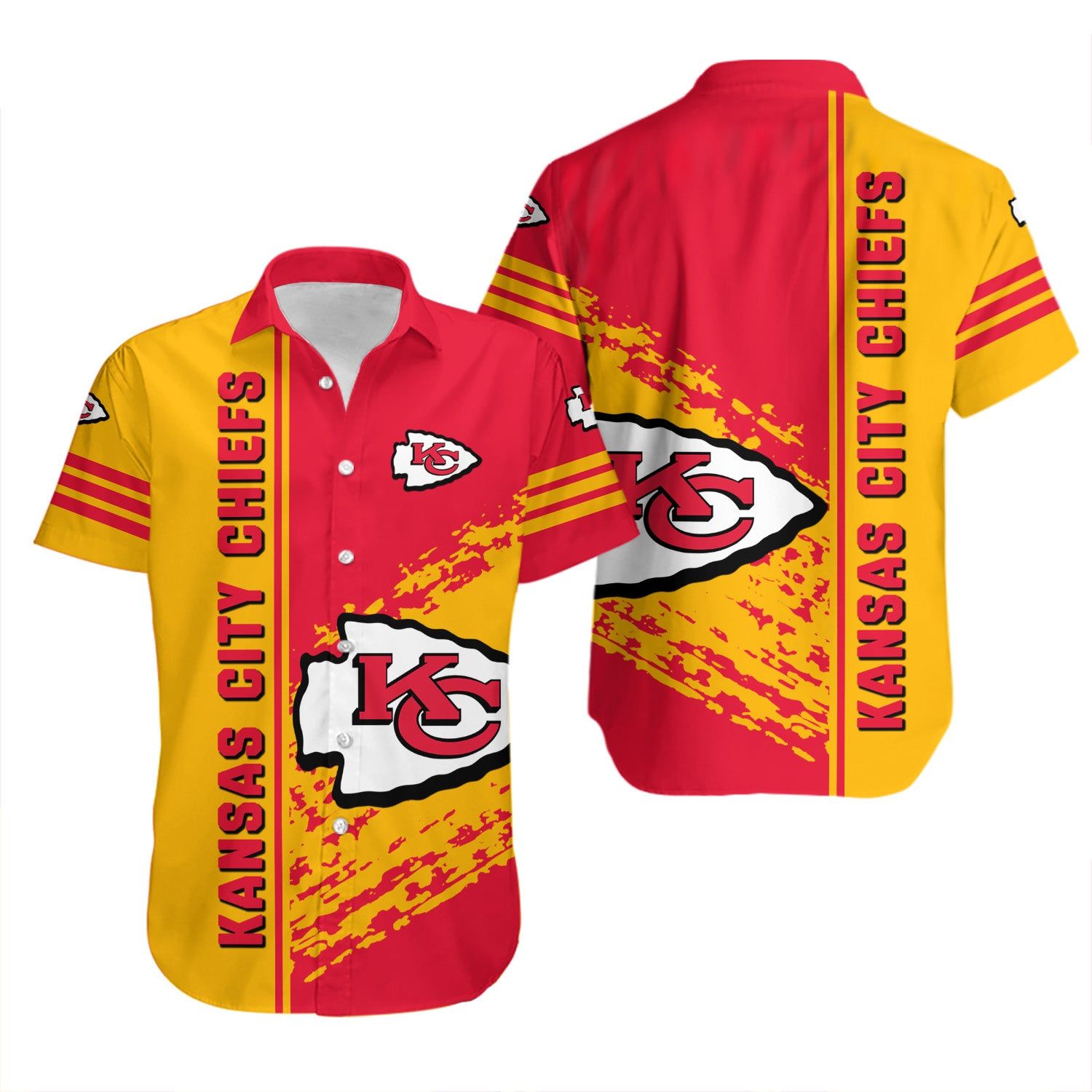 Kansas City Chiefs Hawaiian Shirt Quarter Style – NFL