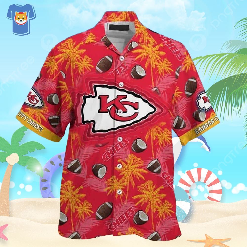Kansas City Chiefs Hawaiian Shirt Summer Vacation Gift