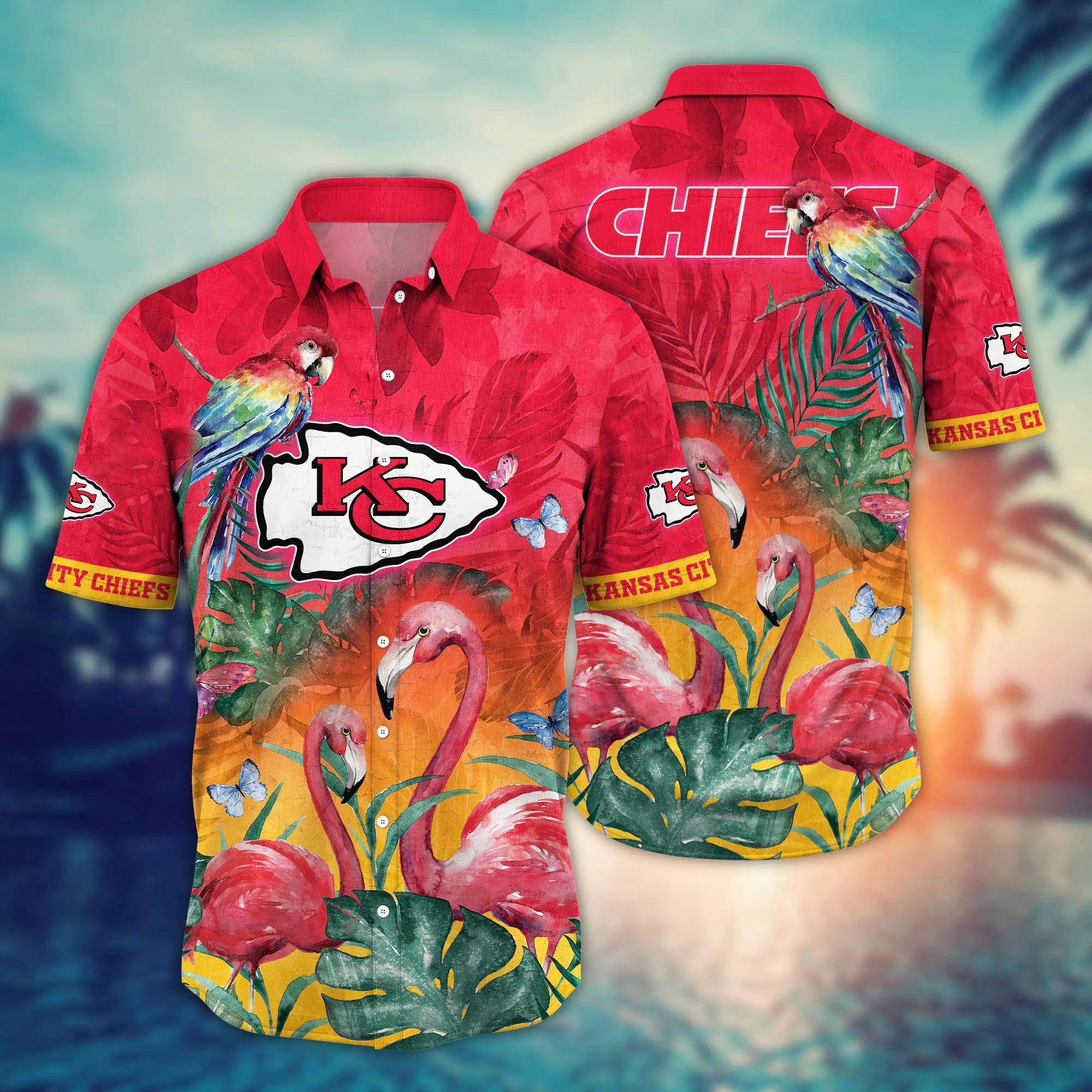 Kansas City Chiefs NFL Hawaiian Shirt Bikinis Aloha Shirt