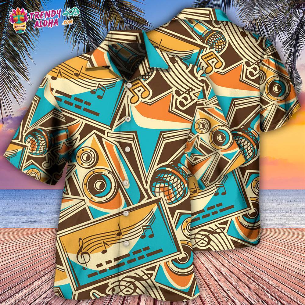Karaoke For Vintage Style Lover Hawaiian Shirt – Trendy Aloha