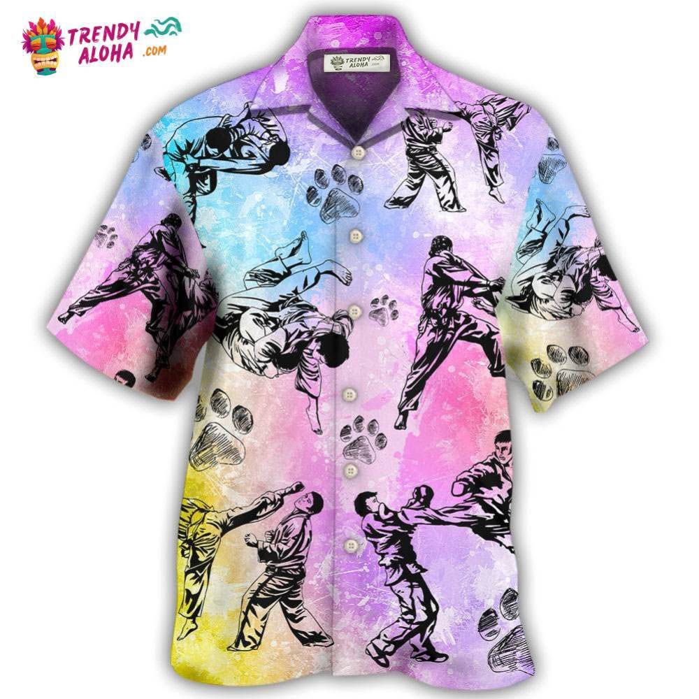 Karate And Dogs I Like Hawaiian Shirt – Trendy Aloha