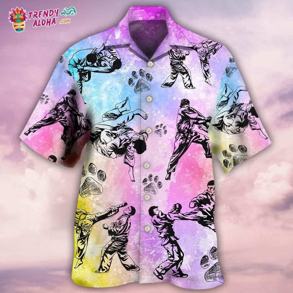 Karate And Dogs I Like Hawaiian Shirt – Trendy Aloha