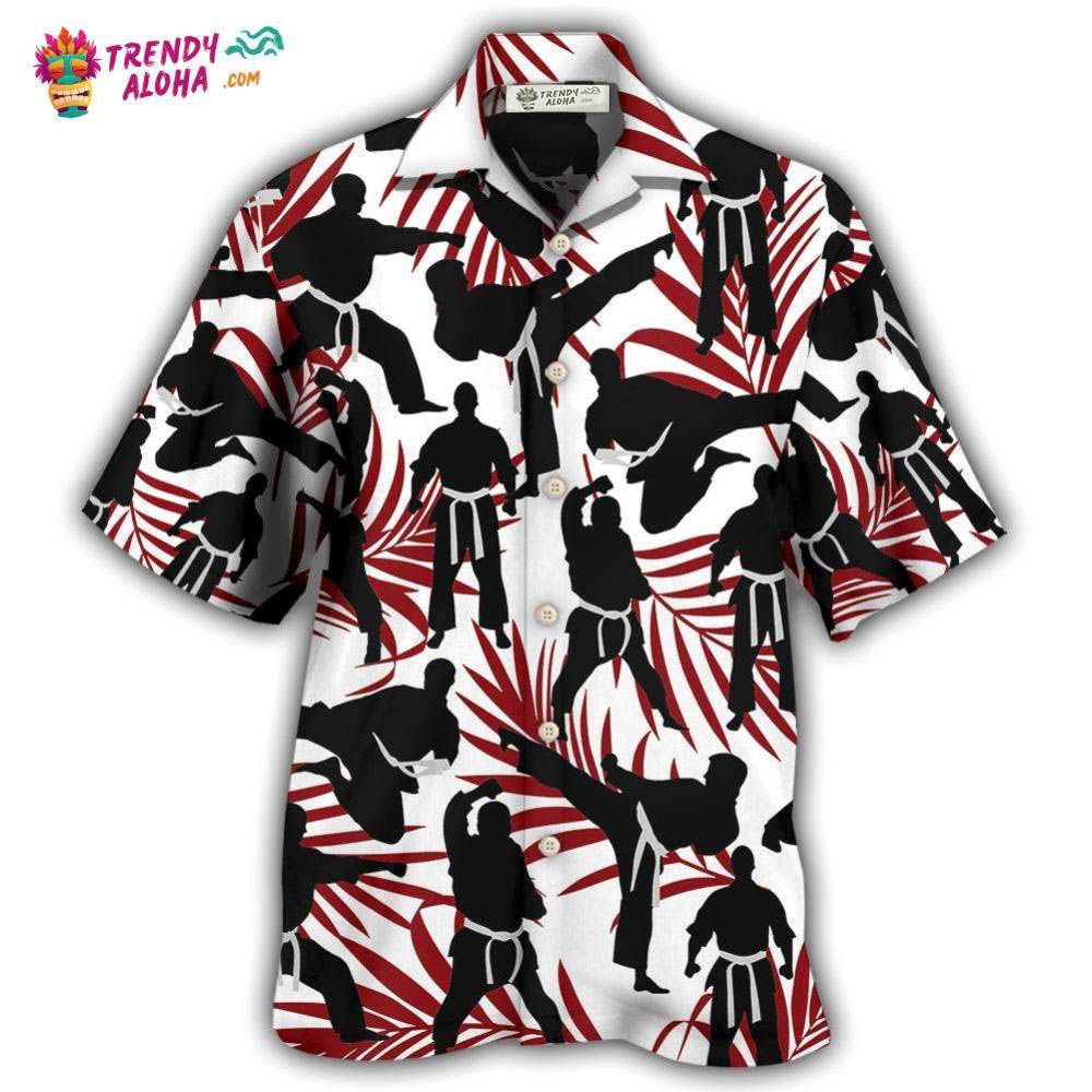 Karate Tropical Style Hawaiian Shirt – Trendy Aloha Karate Tropical Style Hawaiian Shirt – Trendy Aloha