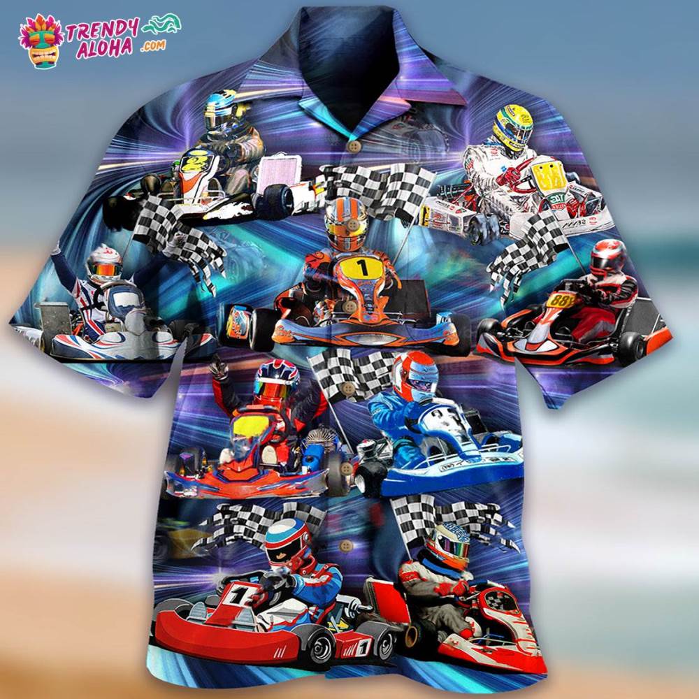 Kart Racing Go Kart Or Go Home Hawaiian Shirt – Trendy Aloha