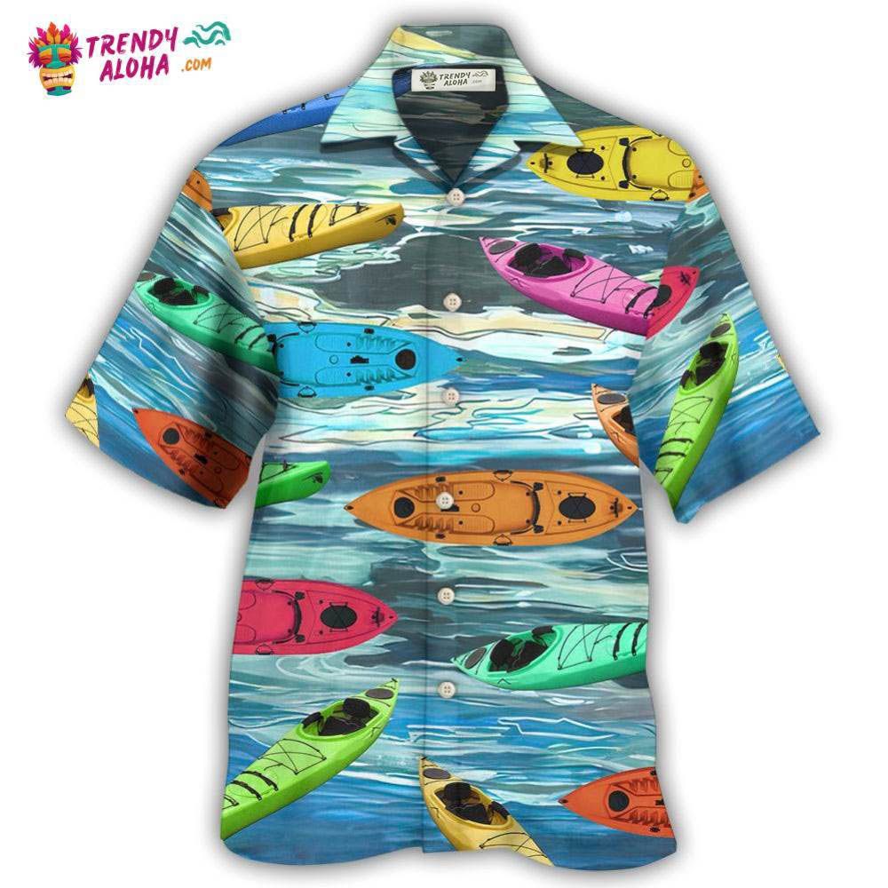 Kayaking It’S Time For Kayaking Hawaiian Shirt – Trendy Aloha Kayaking It’S Time For Kayaking Hawaiian Shirt – Trendy Aloha