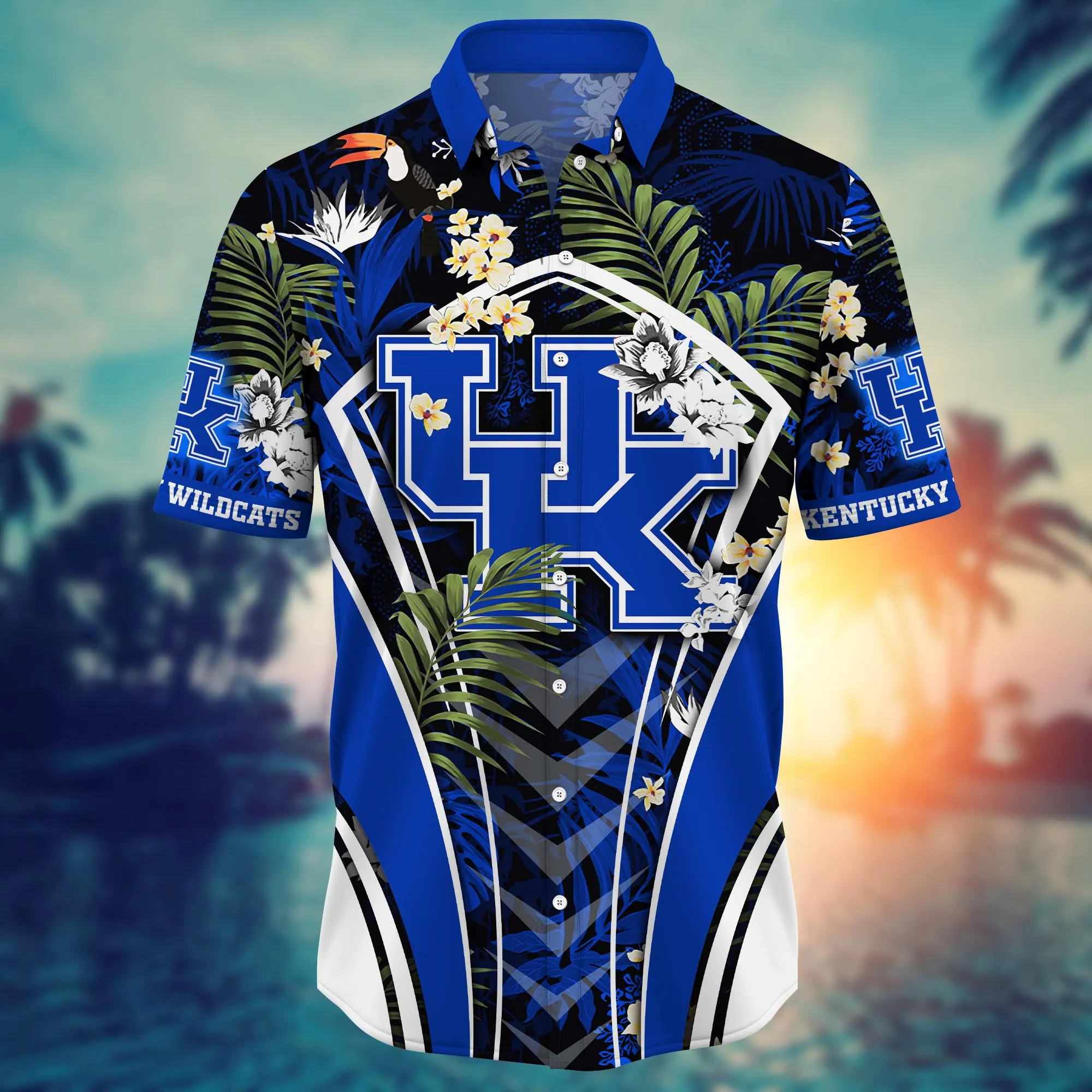 Kentucky Wildcats NCAA Hawaiian Shirt Bikinis Aloha Shirt