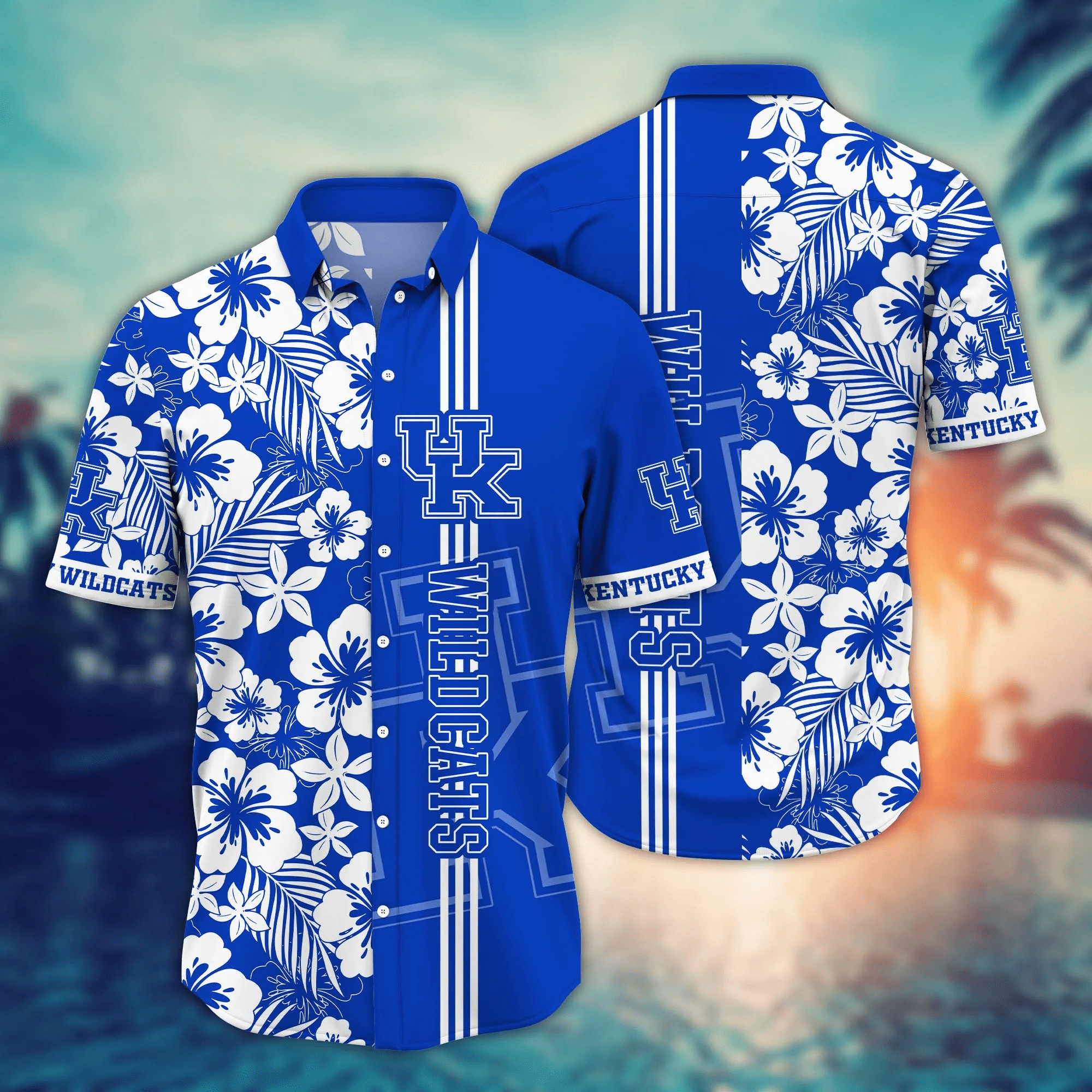 Kentucky Wildcats NCAA Hawaiian Shirt Heatwavetime Aloha Shirt Kentucky Wildcats NCAA Hawaiian Shirt Heatwavetime Aloha Shirt