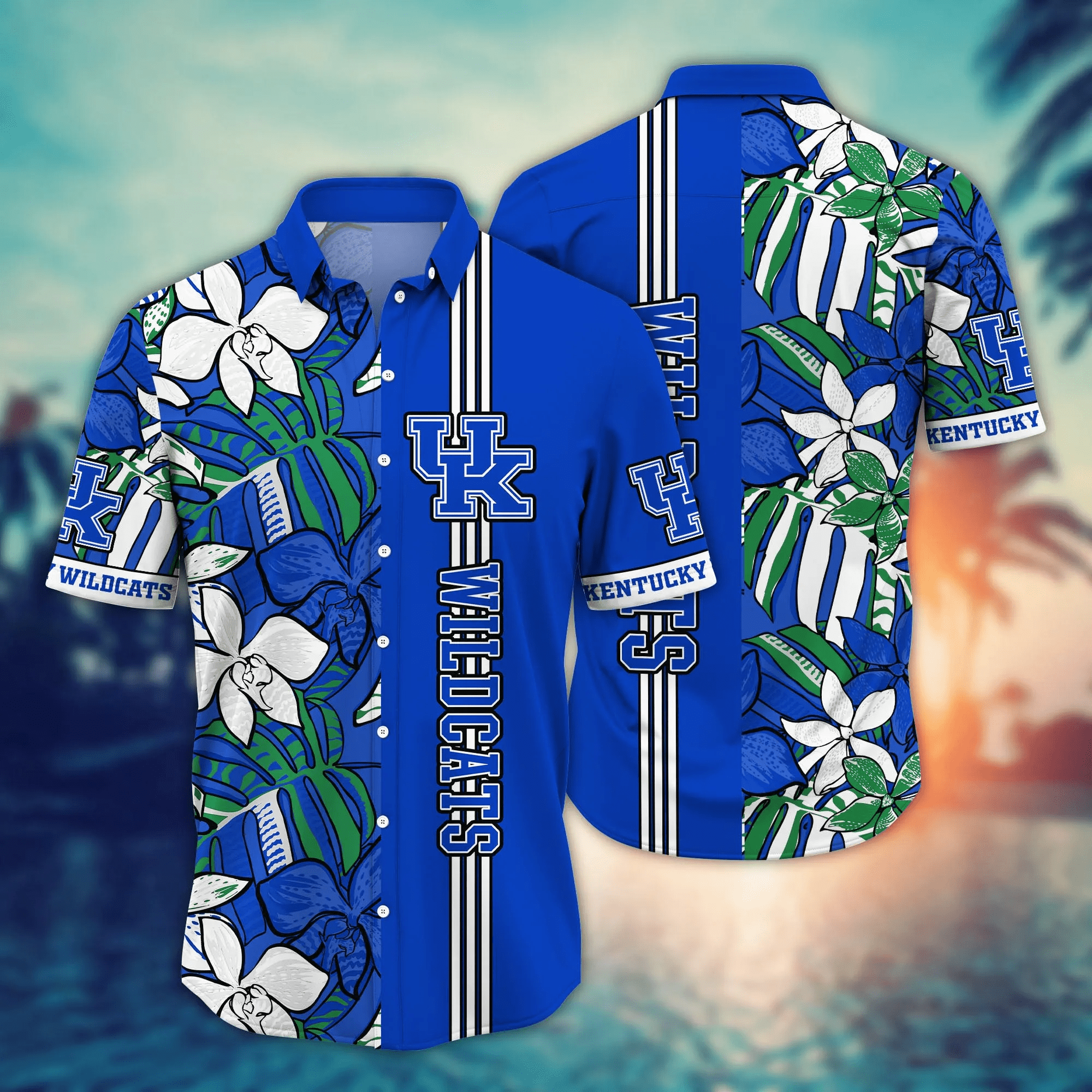 Kentucky Wildcats NCAA Hawaiian Shirt Summery Championship Game Shirts Kentucky Wildcats NCAA Hawaiian Shirt Summery Championship Game Shirts