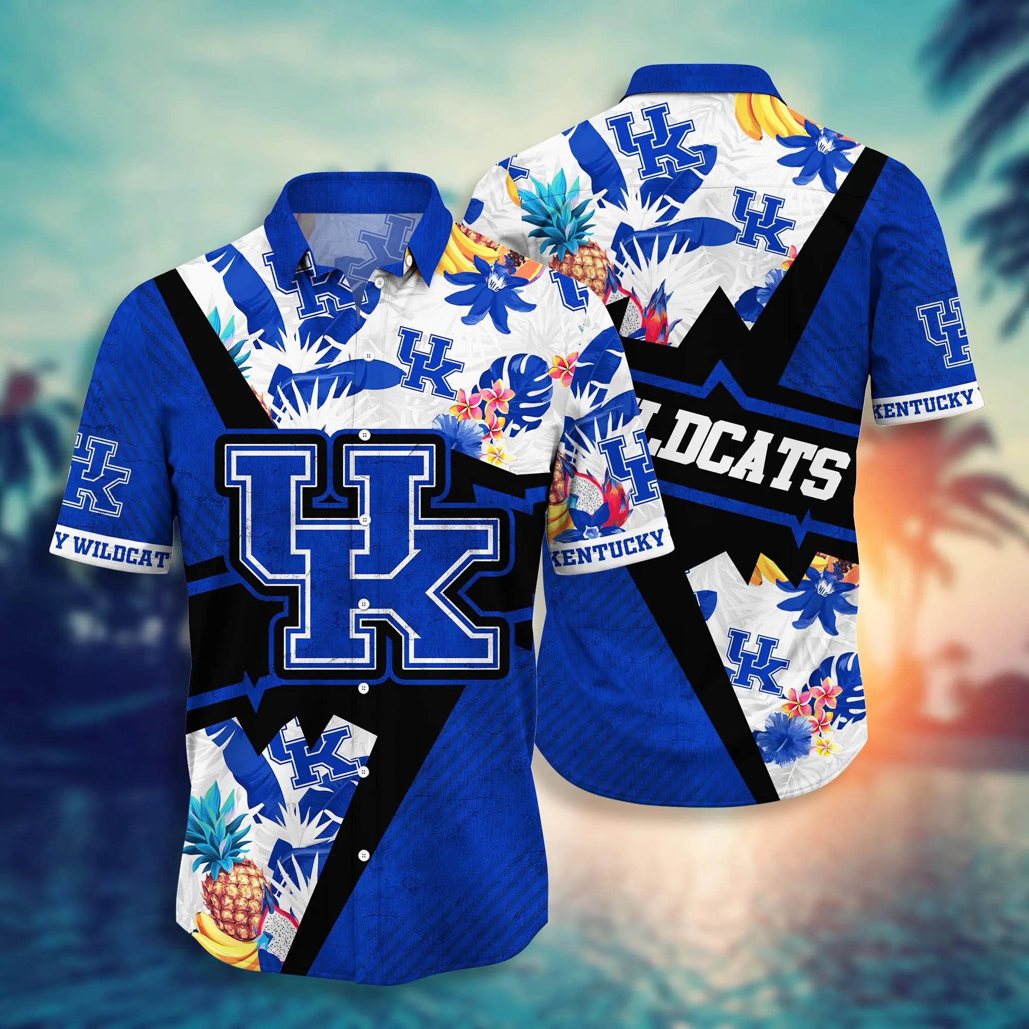 Kentucky Wildcats NCAA Hawaiian Shirt Swimsuits Championship Game Shirts Kentucky Wildcats NCAA Hawaiian Shirt Swimsuits Championship Game Shirts