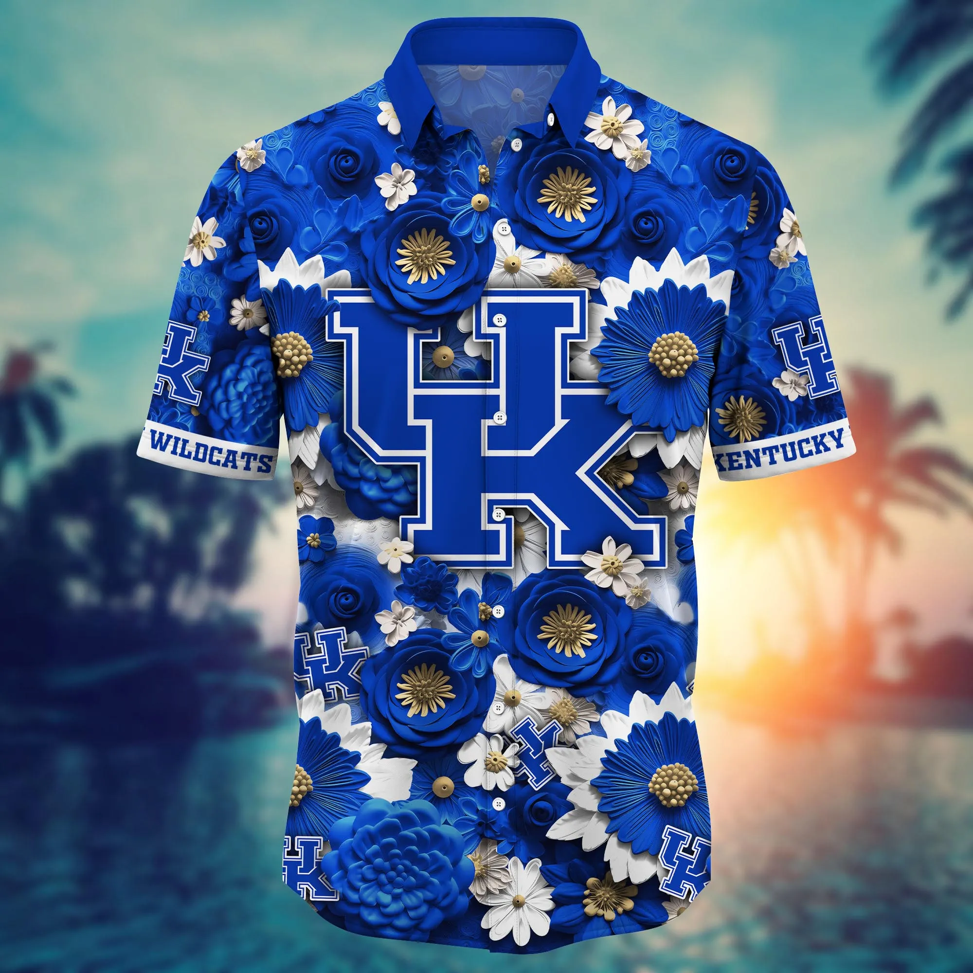 Kentucky Wildcats NCAA Hawaiian Shirt Trending For This Summer Customize Shirt Any Team