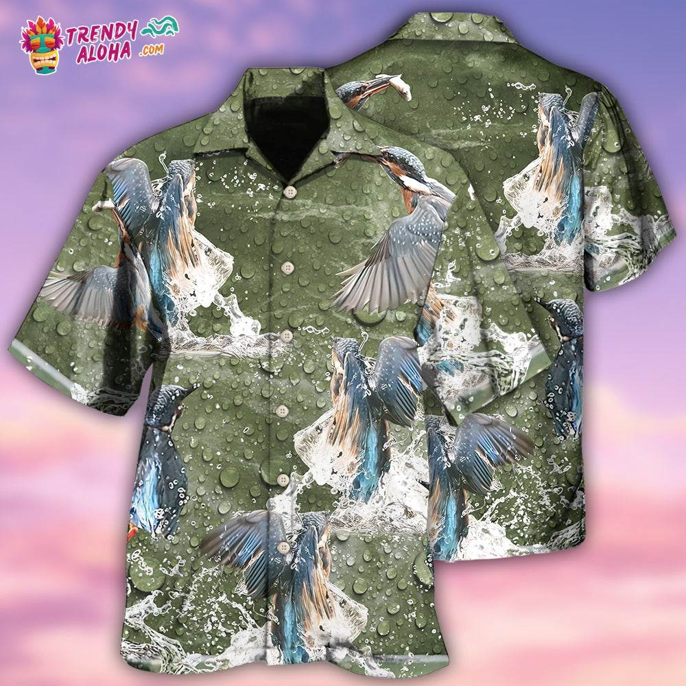 Kingfisher With Amazing Style Hawaiian Shirt – Trendy Aloha