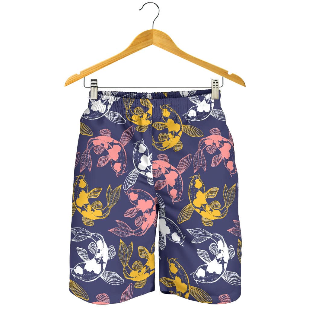 Koi Fish Carp Fish Pattern For Men Women Kid Shorts