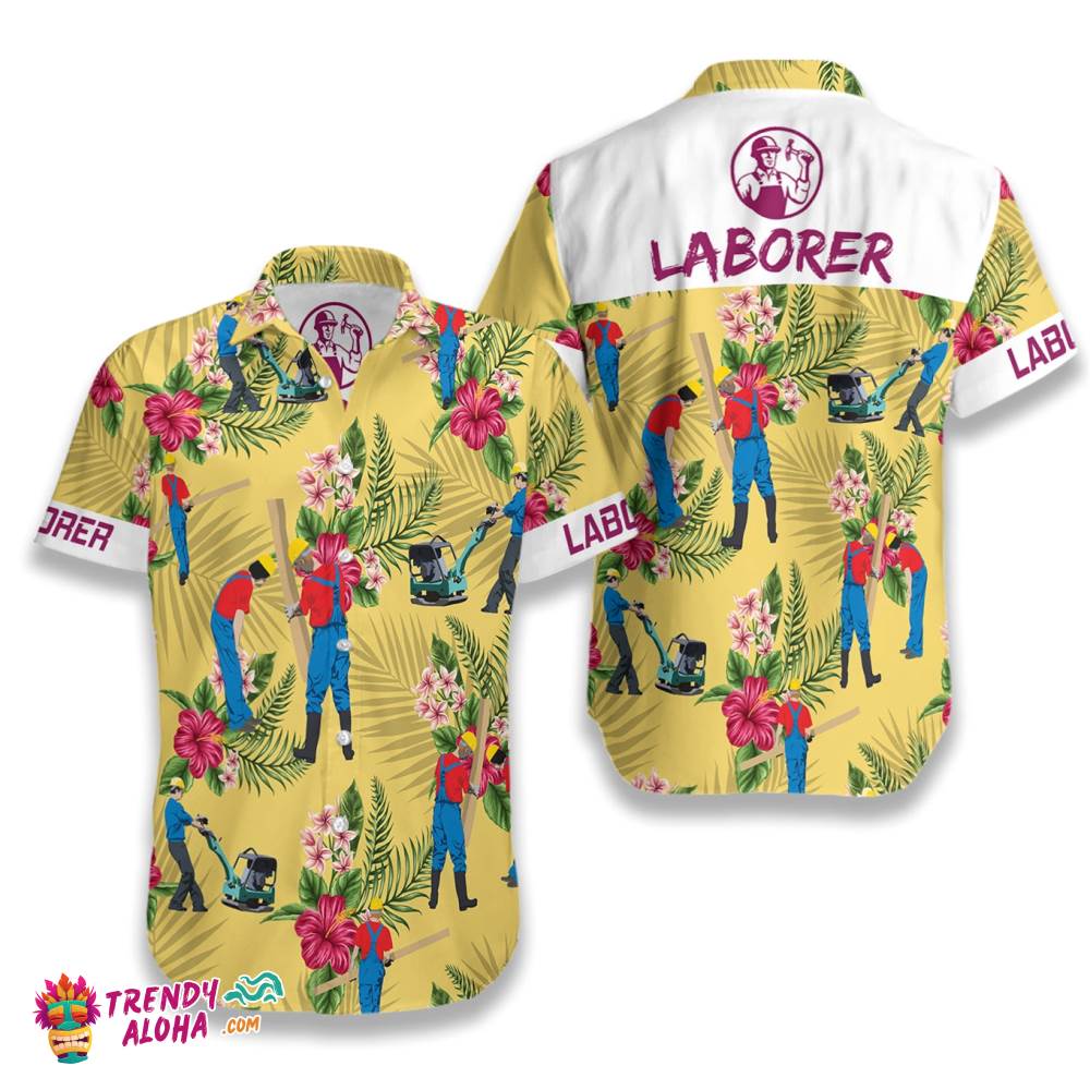 Laborer Hawaiian Shirt Laborer Hawaiian Shirt