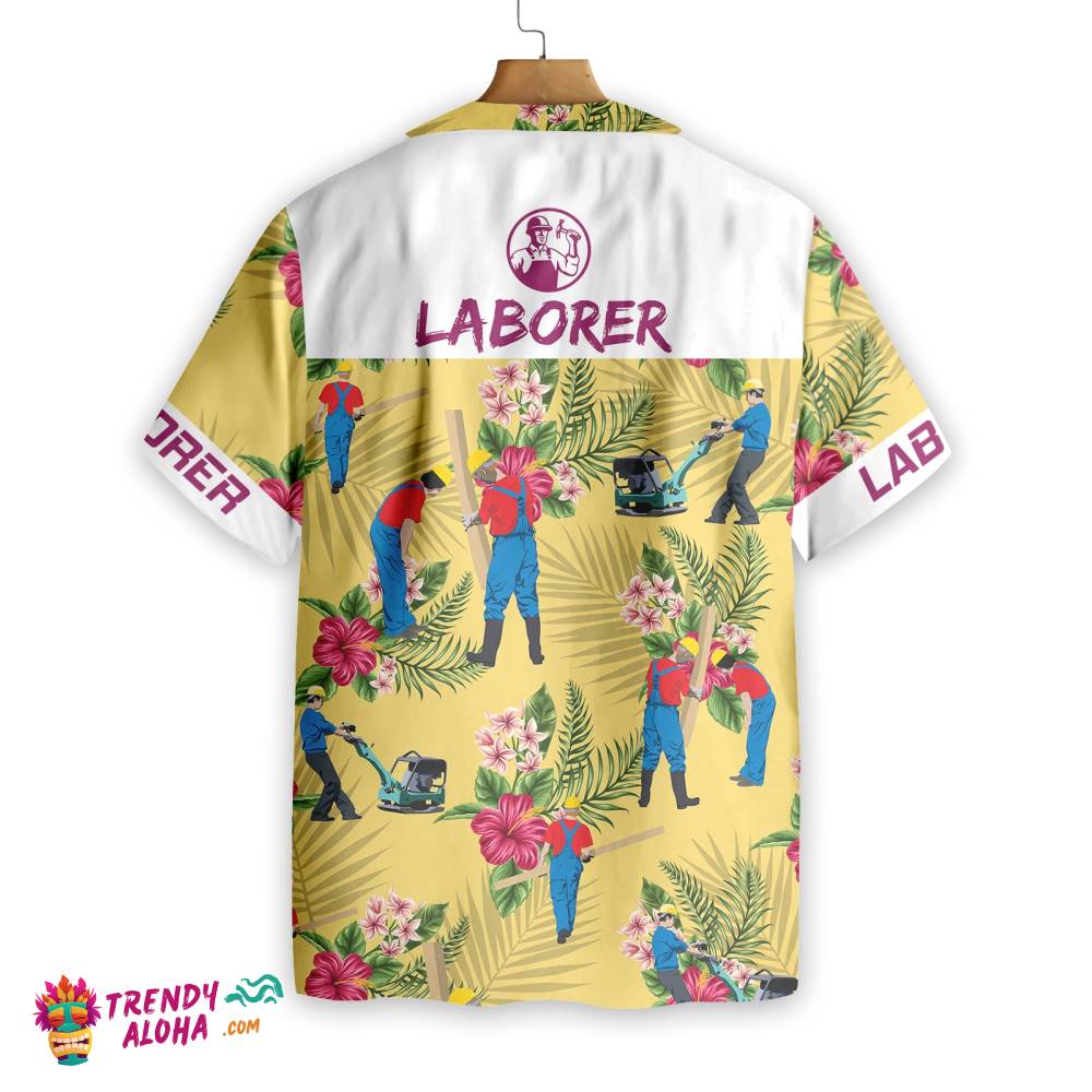 Laborer Hawaiian Shirt