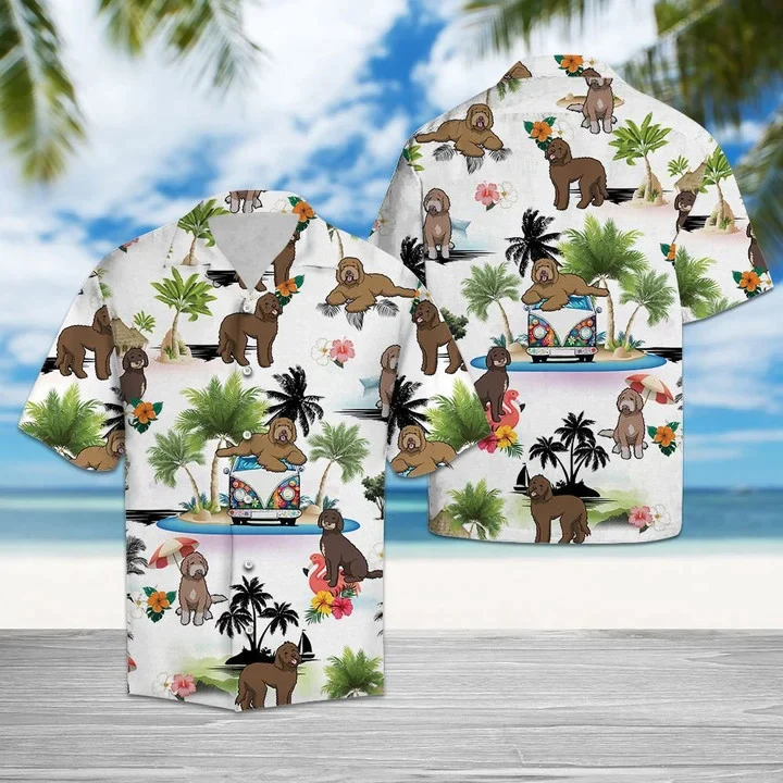 Labradoodle Hawaii Shirt For Men, Women, Cartoon Funny Labradoodle Enjoy The Vacation Aloha Trendy Hawaiian Shirt Labradoodle Hawaii Shirt For Men, Women, Cartoon Funny Labradoodle Enjoy The Vacation Aloha Trendy Hawaiian Shirt