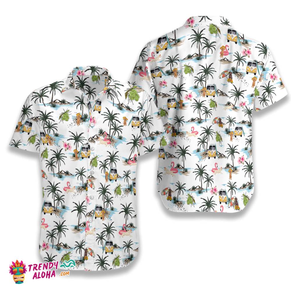 Labrador Hawaii Hawaiian Shirt Labrador Hawaii Hawaiian Shirt