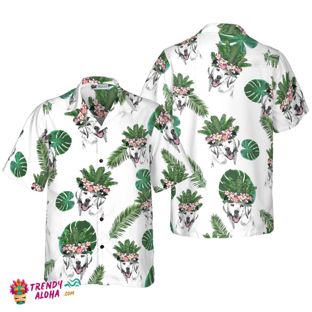 Labrador Retriever Ahola Tribe Dogs Hawaiian Shirt Labrador Retriever Ahola Tribe Dogs Hawaiian Shirt