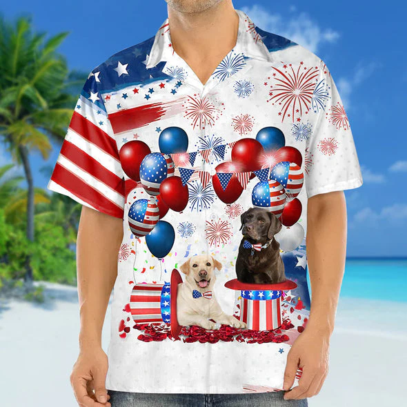 Labrador Retriever Independence Day Trendy Hawaiian Shirt For Men And Women, 4Th Of July Trendy Hawaiian Shirt Labrador Retriever Independence Day Trendy Hawaiian Shirt For Men And Women, 4Th Of July Trendy Hawaiian Shirt