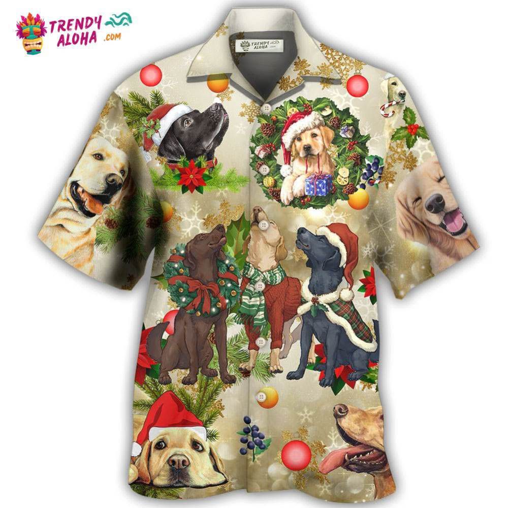 Labrador Retriever Xmas Is Better With Labrador Retriever Hawaiian Shirt – Trendy Aloha Labrador Retriever Xmas Is Better With Labrador Retriever Hawaiian Shirt – Trendy Aloha