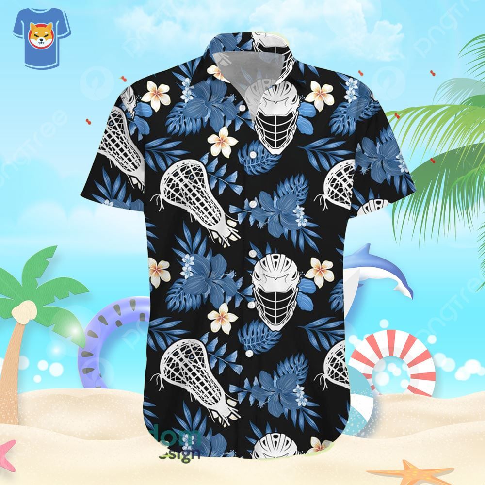 Lacrosse Floral Aloha Beach Gift Hawaiian Shirt For Men And Women