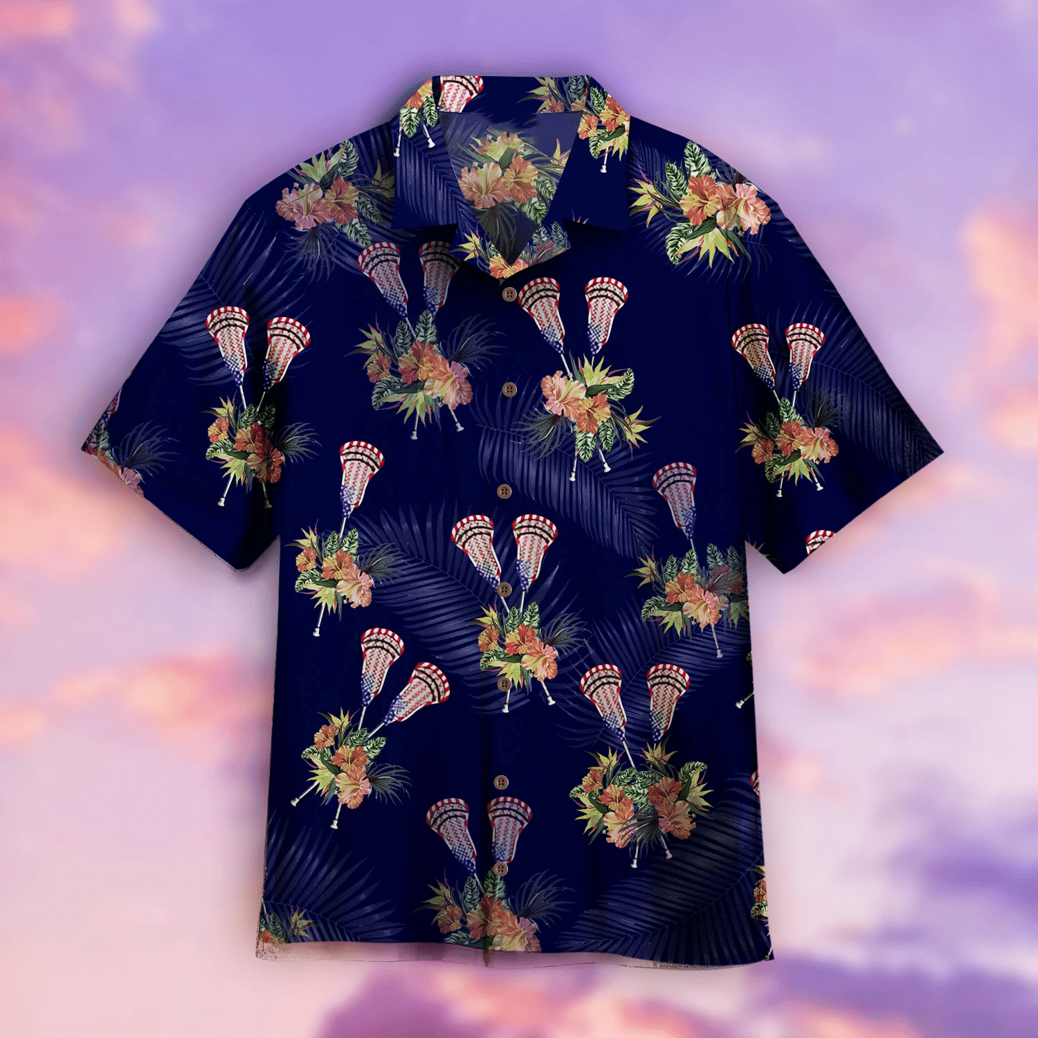 Lacrosse Tropical Hawaiian Shirts Aloha Hawaii Shirt Aloha Shirt For Summer