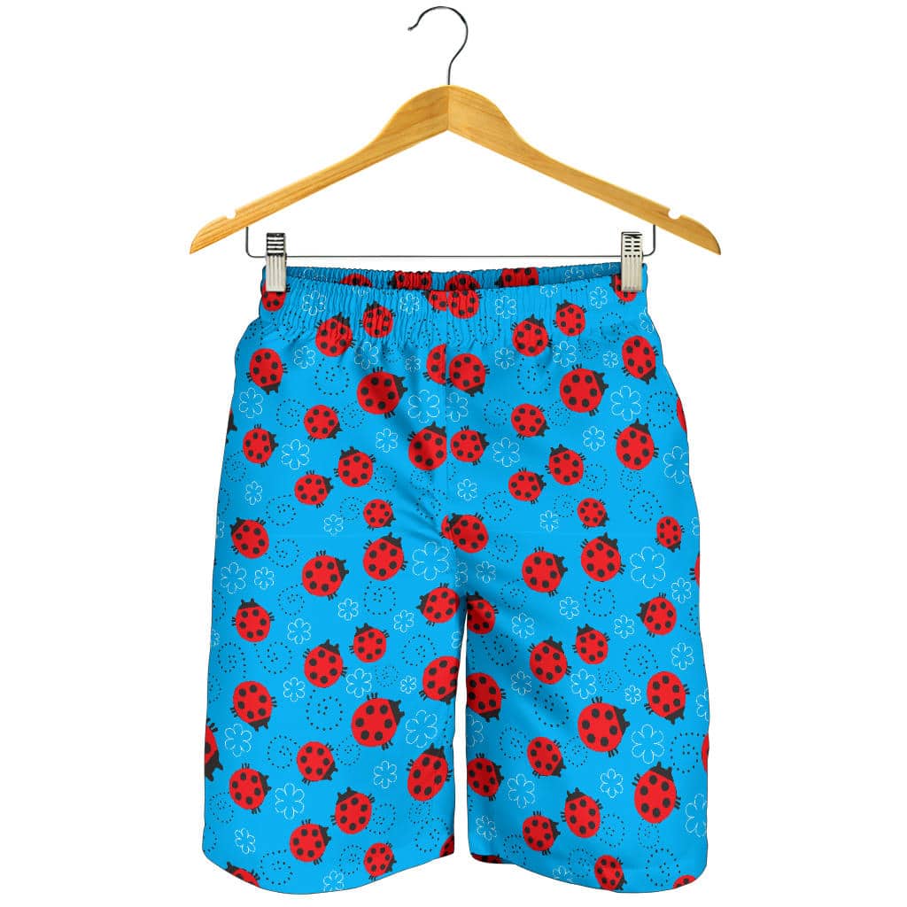 Ladybug Pattern Print Design 02 For Men Women Kid Shorts