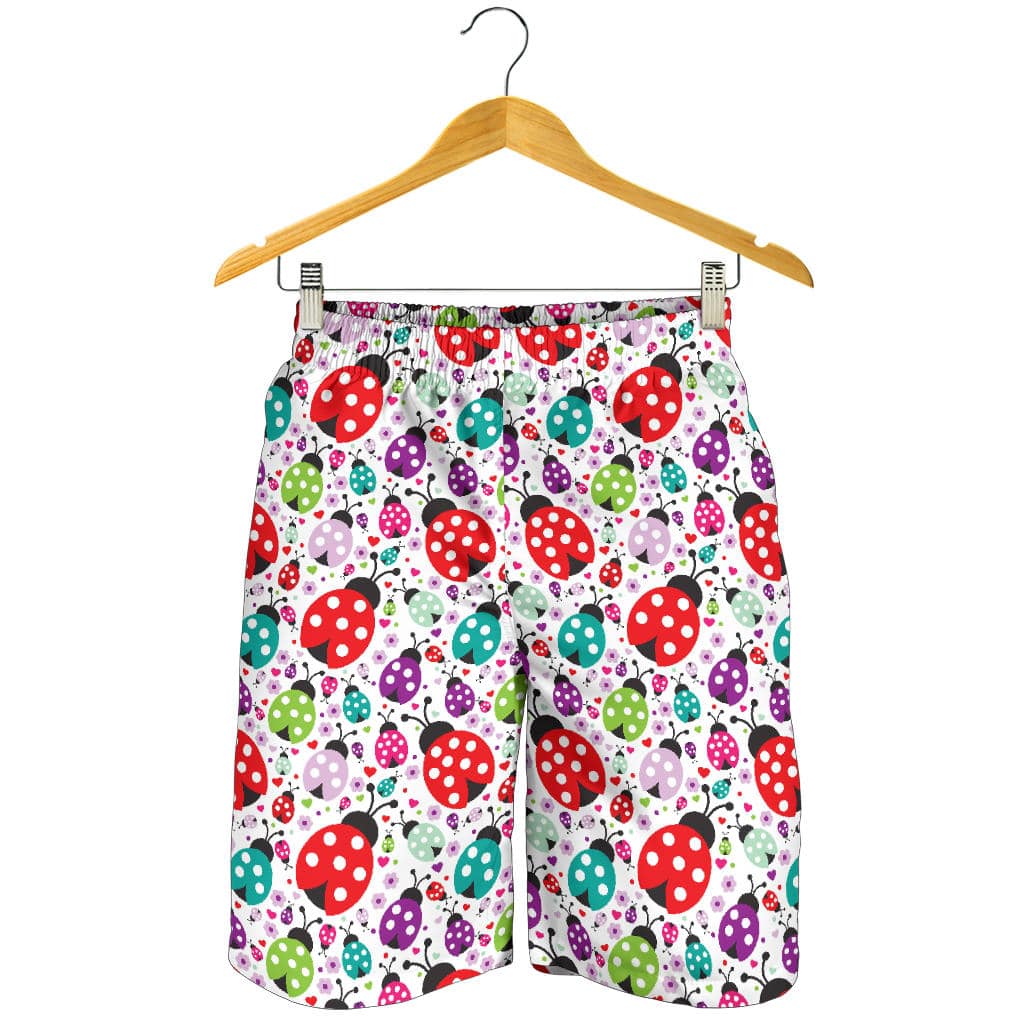 Ladybug Pattern Print Design 03 For Men Women Kid Shorts