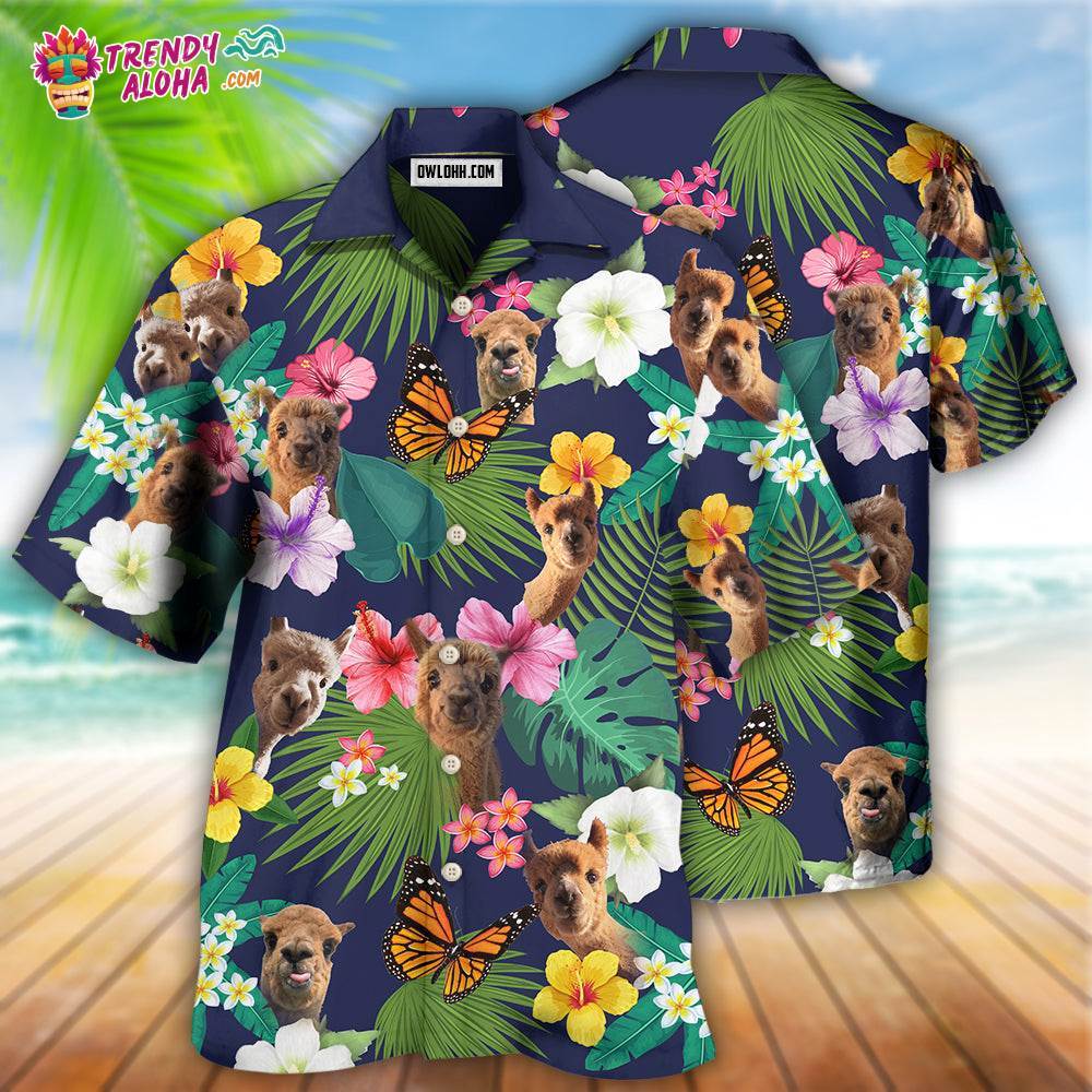 Lama Love Life Hawaiian Shirt – Trendy Aloha