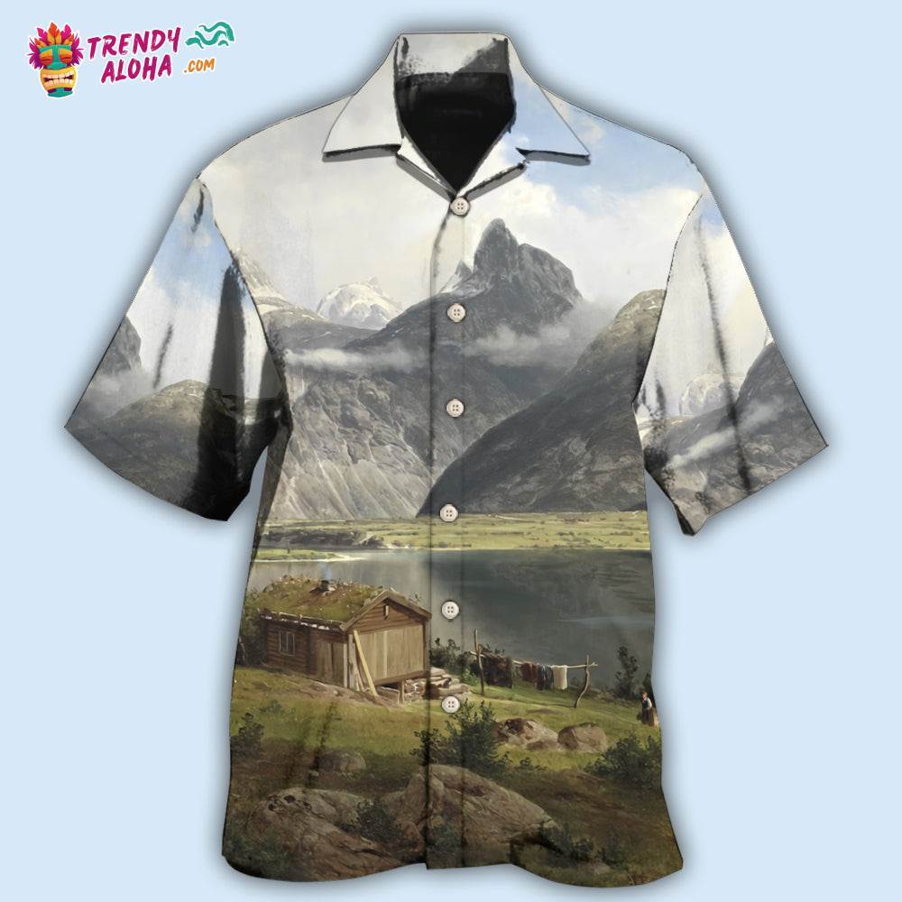 Landscape Beautiful View Hawaiian Shirt – Trendy Aloha