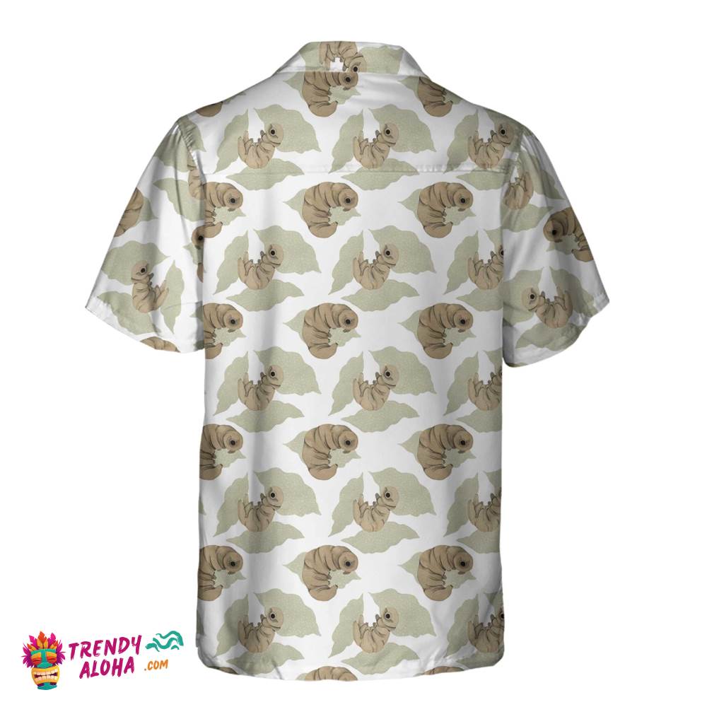 Larval Watercolor Pattern Hawaiian Shirt