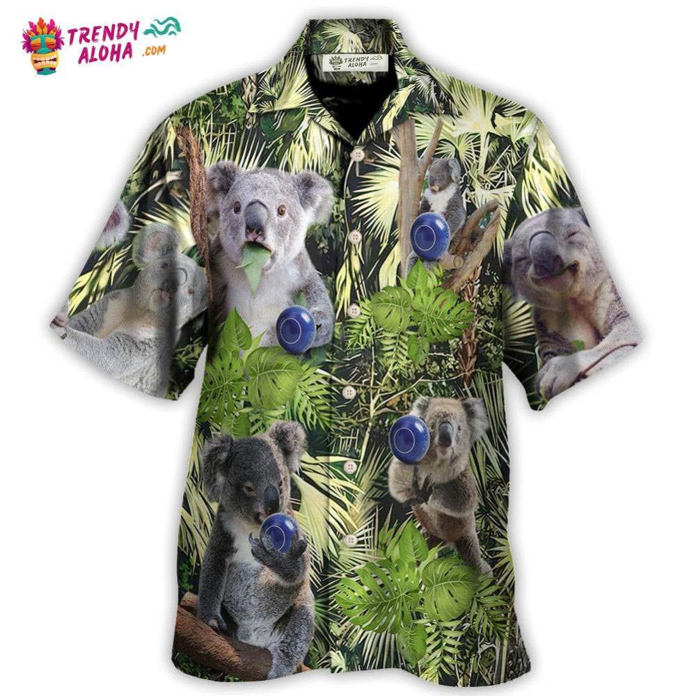 Lawn Bowling Koala In Jungle Play Lawn Bowling Hawaiian Shirt – Trendy Aloha Lawn Bowling Koala In Jungle Play Lawn Bowling Hawaiian Shirt – Trendy Aloha