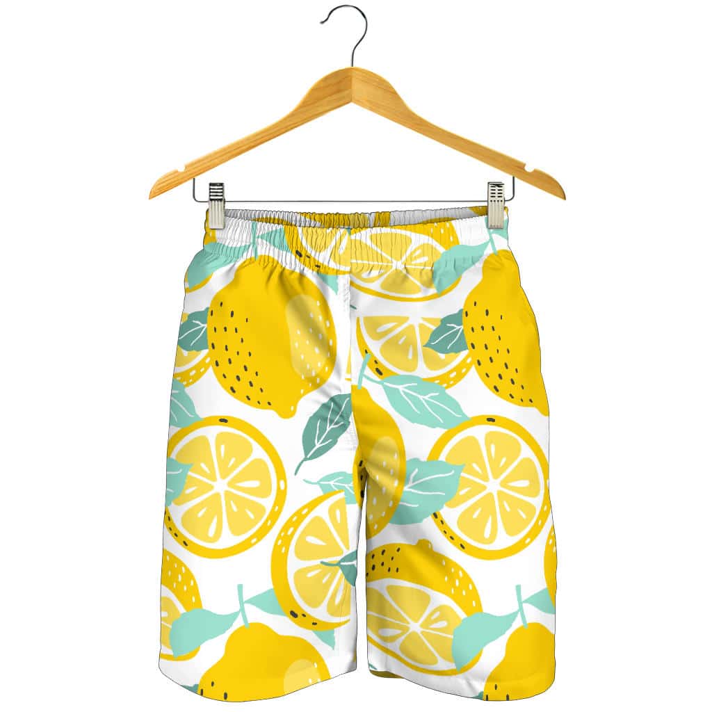 Lemon Design Pattern For Men Women Kid Shorts