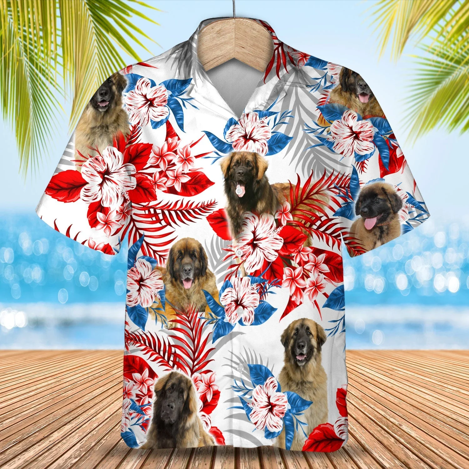 Leonberger Trendy Hawaiian Shirt – Summer Aloha Shirt, Trendy Hawaiian Shirt For Men And Women Leonberger Trendy Hawaiian Shirt – Summer Aloha Shirt, Trendy Hawaiian Shirt For Men And Women