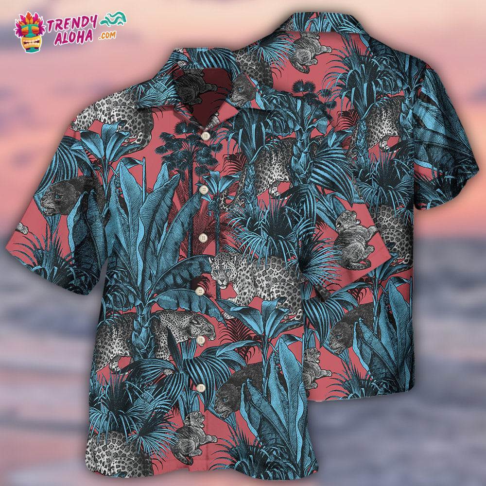 Leopard Always Make Me Feel Happy Hawaiian Shirt – Trendy Aloha