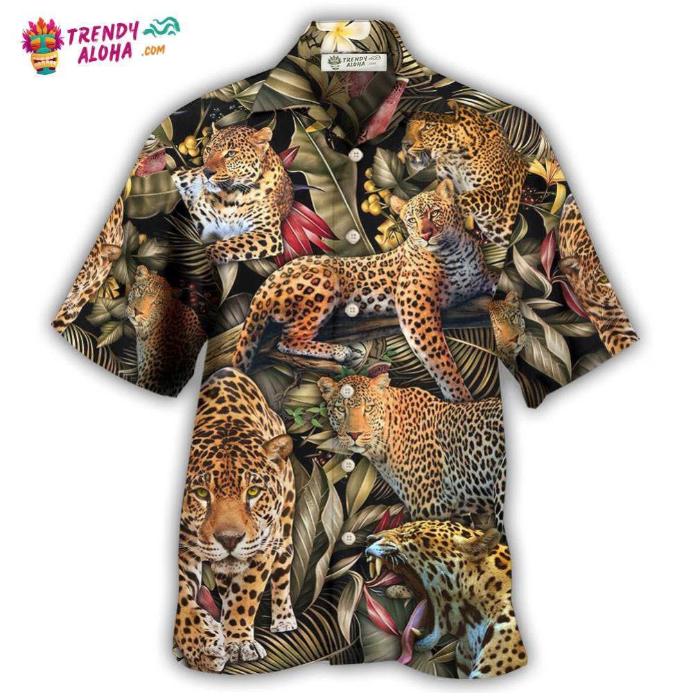 Leopard Into The Jungle Hawaiian Shirt – Trendy Aloha