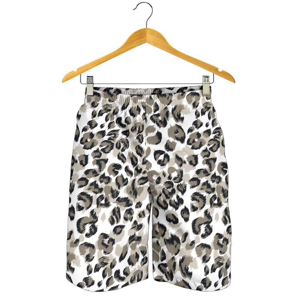 Leopard Skin Print Pattern For Men Women Kid Shorts