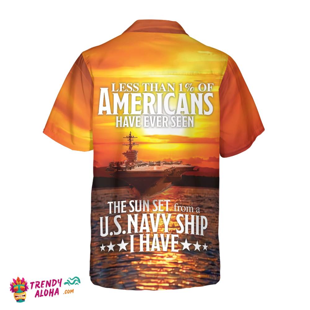 Less Than 1% Of American Veteran Hawaiian Shirt, Veteran Shirt For Men And Women, Gift For Veterans
