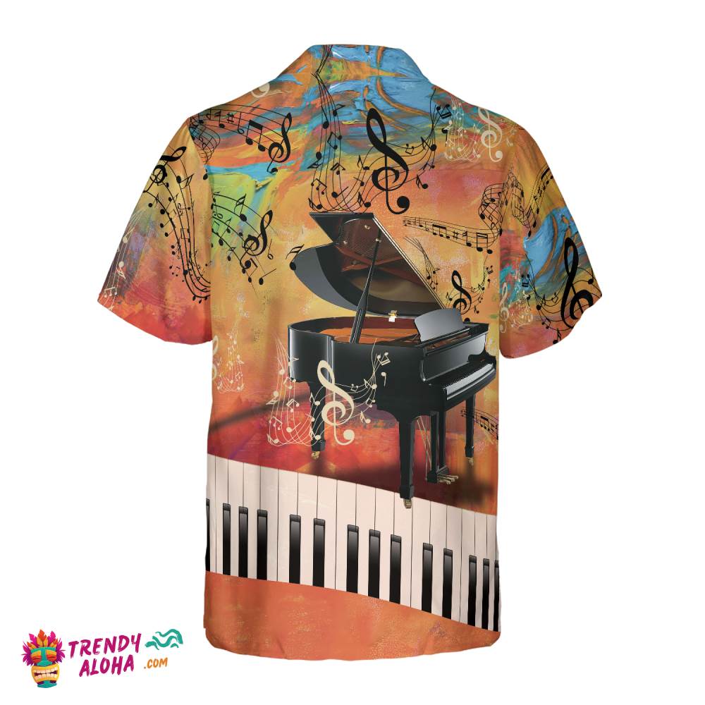 Let The Piano Guide You To The World Hawaiian Shirt