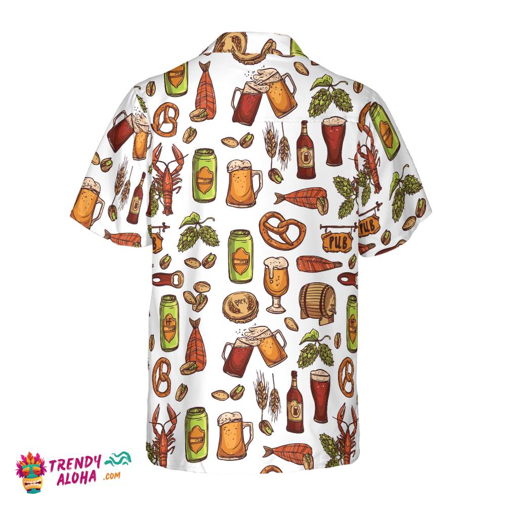 Let’s Drink Premium Beer Hawaiian Shirt