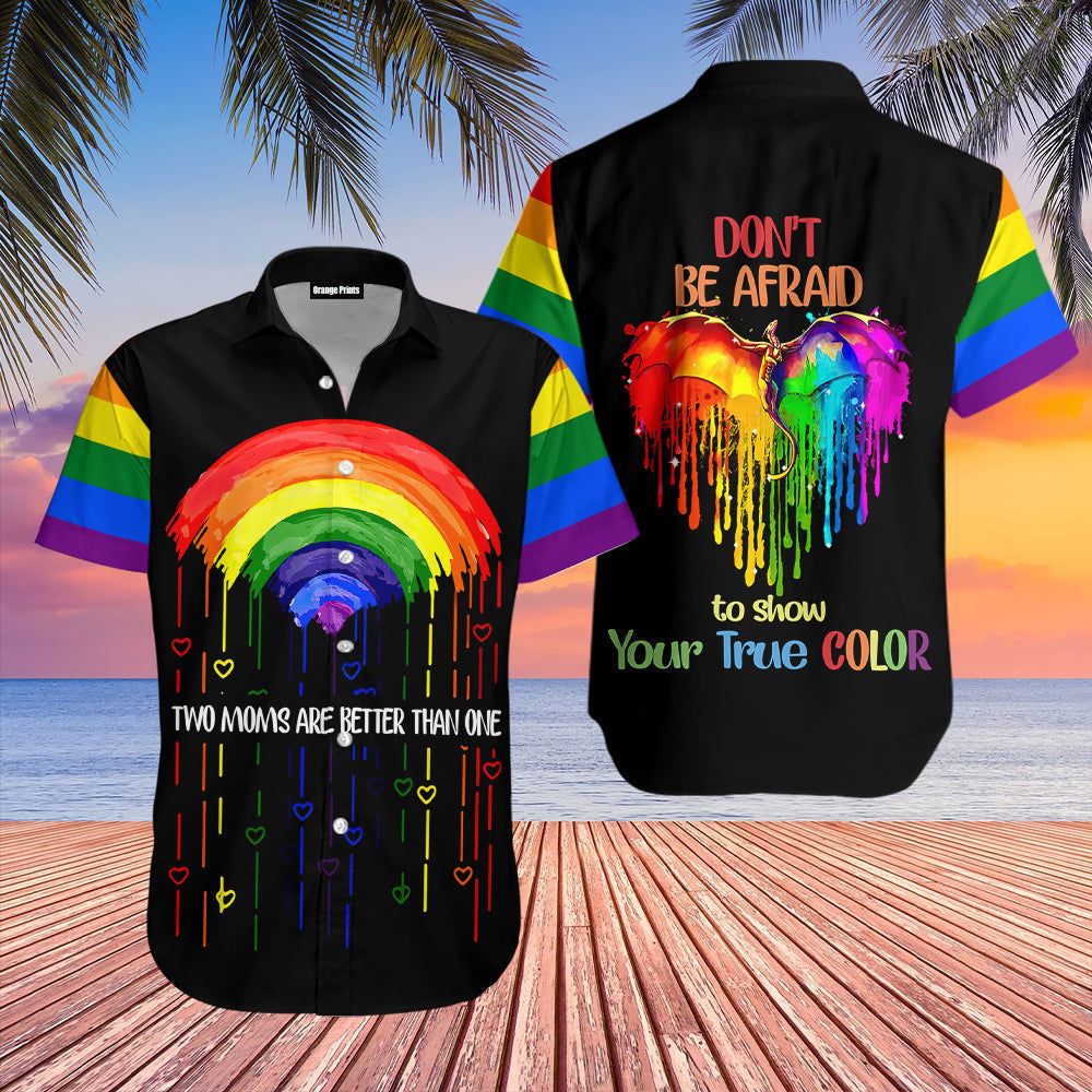 Lgbt Aloha Hawaiian Shirts For Men And Women |